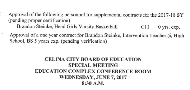 Brandon Steinke - Board