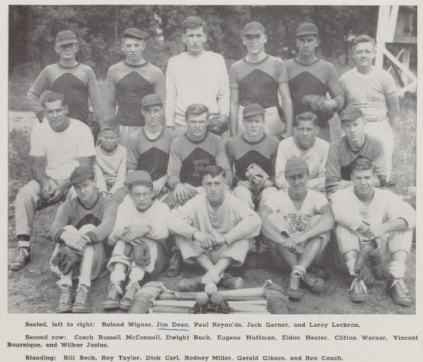 James Dean Soph Baseball