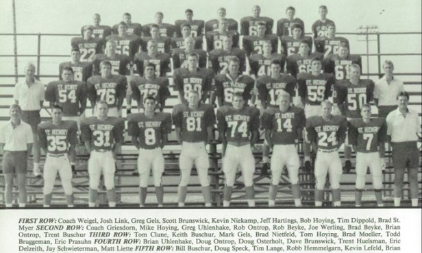1990 SH Football Team Picture