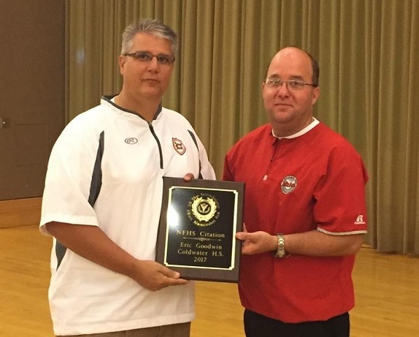 Eric Goodwin - NFHS Citation Award