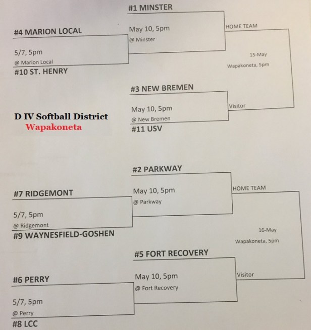 DIV softball draw