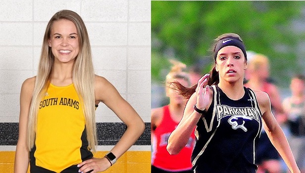 Addie Wanner and Sydney Crouch