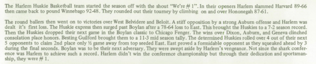 1975 Harlem Boys Basketball review