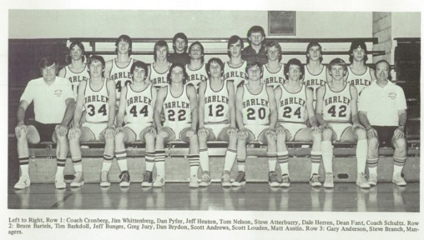 1975 Harlem Boys Basketball