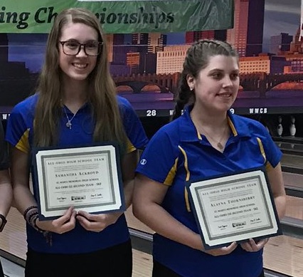 Samantha Ackroyd and Alayna Thornsberry