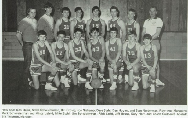 1974 St. henry Boys BB