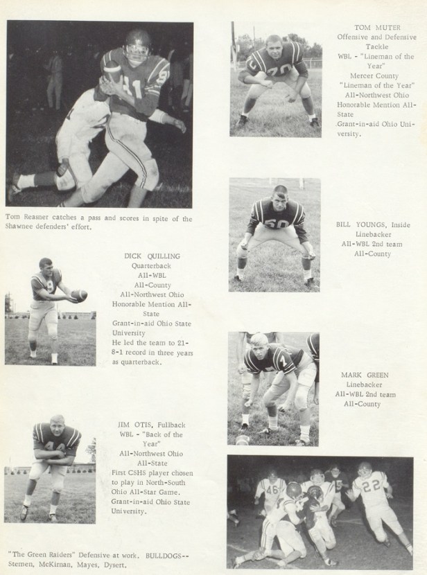 1966 Celina Sr High school FB players 1