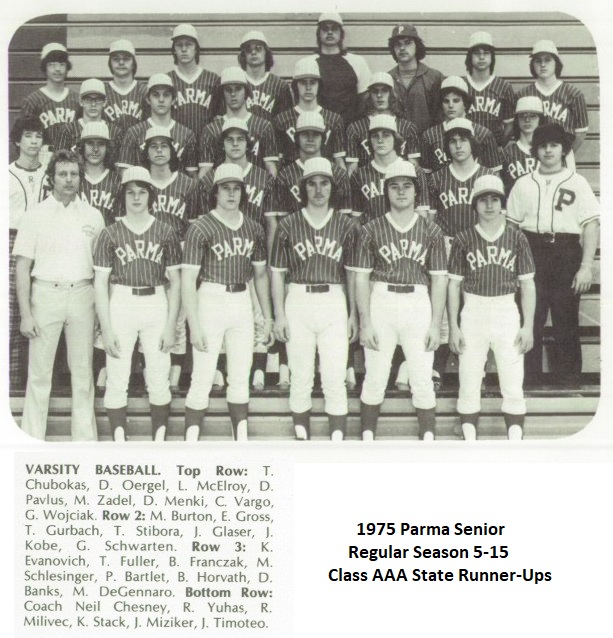 1975 AAA Parma BB team