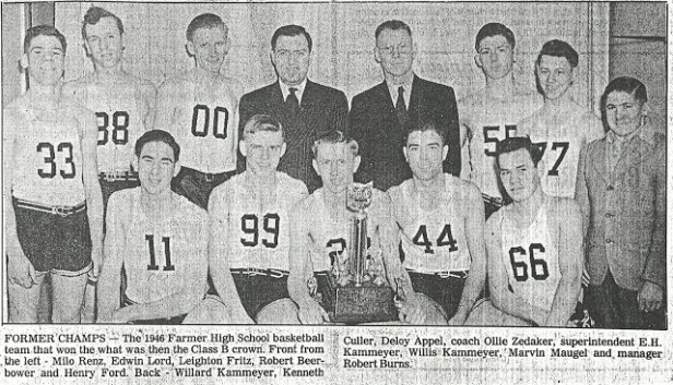 1946 Farmer State Finals team pic