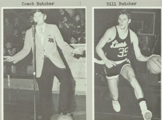 Coach Jack Butcher and Bill Butcher
